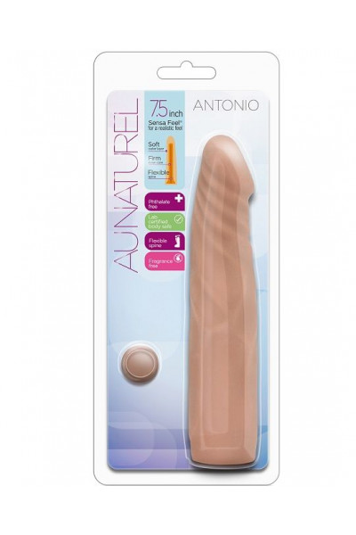 Фаллоимитатор-мулат без мошонки Antonio - 19 см.
