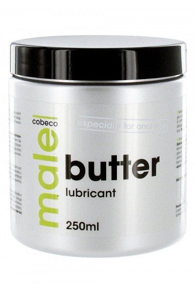 Анальный лубрикант MALE Cobeco Butter Lubricant - 250 мл.