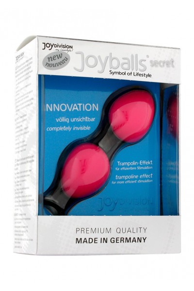 Розовые вагинальные шарики Joyballs Secret