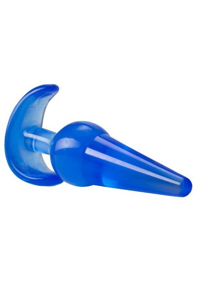 Синяя анальная пробка в форме якоря Large Anal Plug - 12,2 см.