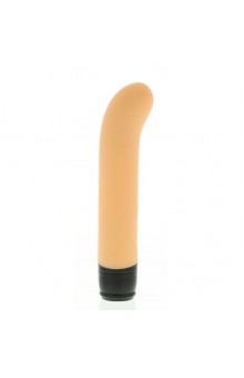 Телесный вибратор PURRFECT SILICONE CLASSIC G-SPOT - 17,5 см.