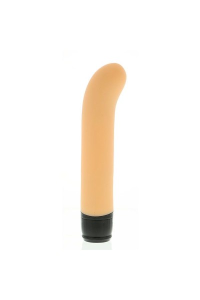 Телесный вибратор PURRFECT SILICONE CLASSIC G-SPOT - 17,5 см.