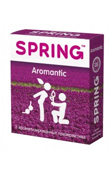 Ароматизированные презервативы SPRING AROMANTIC - 3 шт.