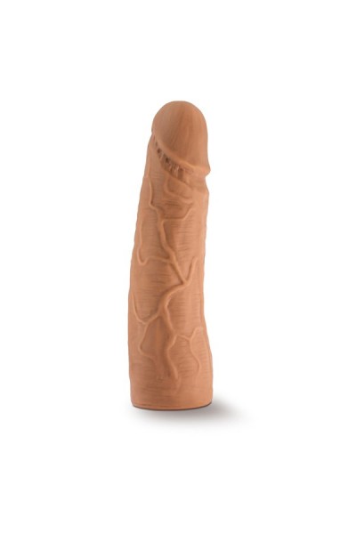 Насадка-фаллоимитатор для трусиков с плугом Realistic 7 Inch Lock On Dildo - 17,8 см.