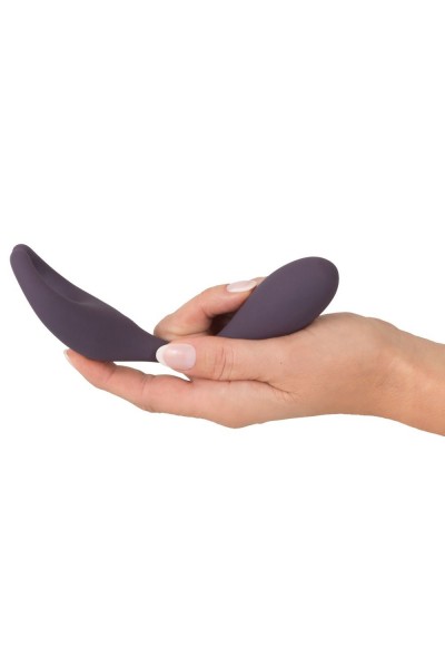 Фиолетовый универсальный вибратор Remote Controlled Couples Vibrator