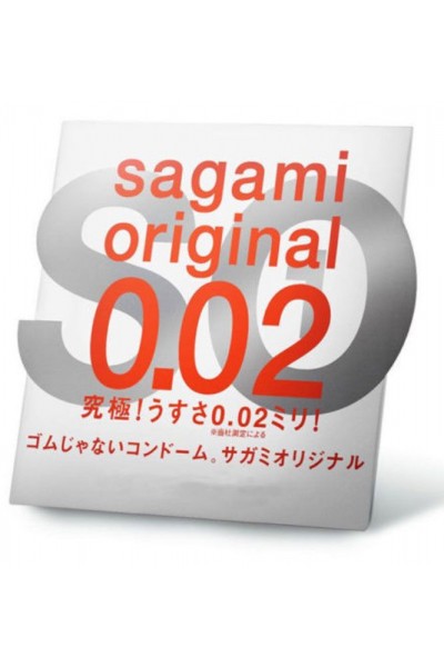 Ультратонкий презерватив Sagami Original 0.02 - 1 шт.