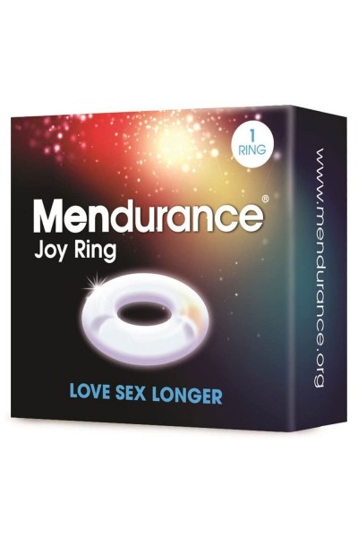 Белое эрекционное кольцо Mendurance Joy Ring