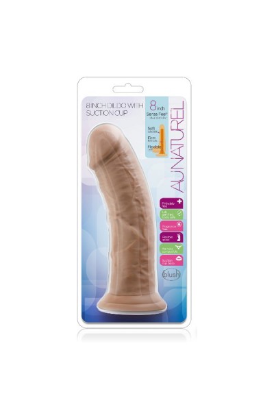 Фаллоимитатор-мулат 8 Inch Dildo with Suction Cup - 20,3 см.