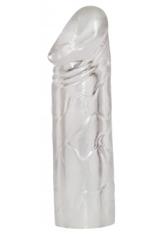 Удлиняющая насадка на пенис Mega Dick Sleeve Transparent