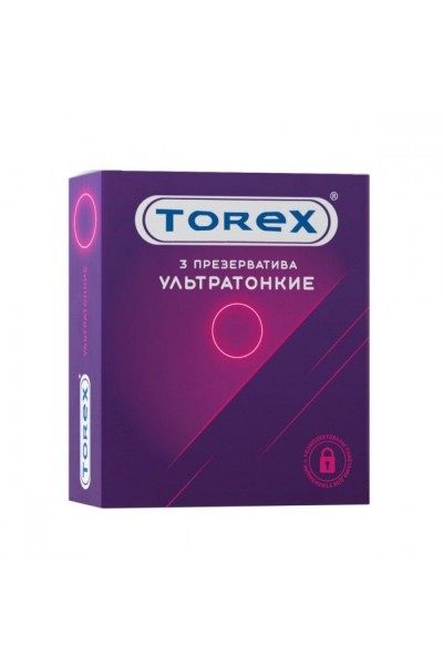 Презервативы Torex  Ультратонкие  - 3 шт.