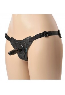 Чёрные трусики с плугом HARNESS Trapper - размер M-XL