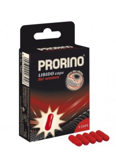 БАД для женщин ero black line PRORINO Libido Caps - 5 капсул