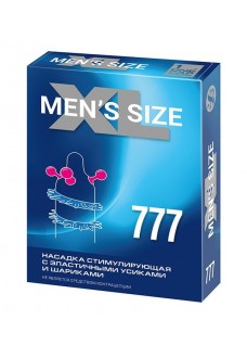 Стимулирующая насадка на пенис MEN SIZE 777