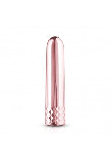 Розовый перезаряжаемый мини-вибратор Mini Vibrator - 9,5 см.