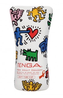 Мастурбатор-туба Keith Haring Soft Tube CUP