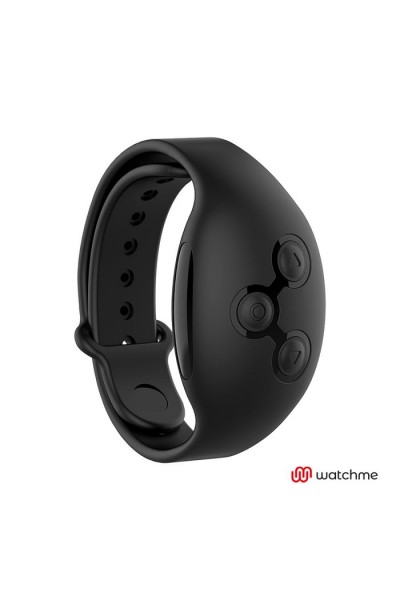 Голубое виброяйцо с черным пультом-часами Wearwatch Egg Wireless Watchme