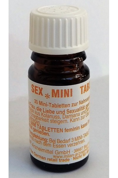 Возбуждающие таблетки для женщин Sex-Mini-Tabletten feminin - 30 таблеток (100 мг.)