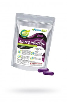 Капсулы для мужчин Man s Power+ с гранулированным семенем - 2 капсулы (0,35 гр.)