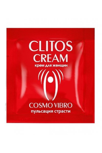 Пробник возбуждающего крема для женщин Clitos Cream - 1,5 гр.