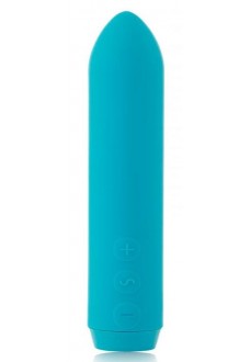 Бирюзовая вибропуля Je Joue Classic Bullet Vibrator - 9 см.