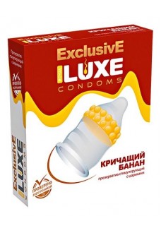 Презерватив LUXE  Exclusive  Кричащий банан  - 1 шт.