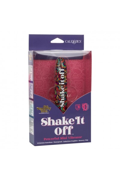 Мини-вибратор Shake It Off Powerful Mini Vibrator - 12,75 см.