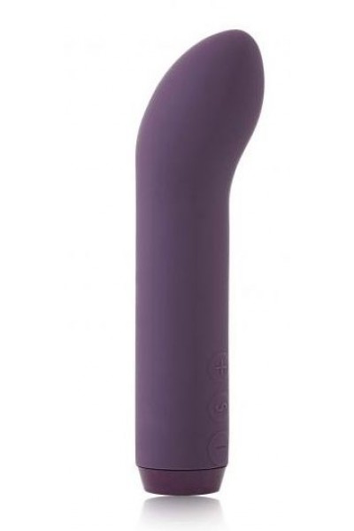 Фиолетовый мини-вибратор G-Spot Bullet - 11,4 см.