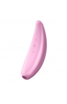 Розовый вакуум-волновой стимулятор Satisfyer Curvy 3+