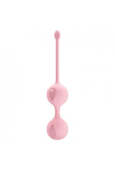 Нежно-розовые вагинальные шарики Kegel Tighten Up I