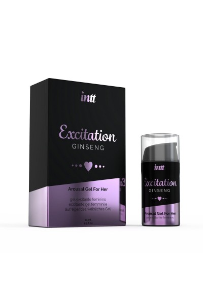 Женский возбуждающий интимный гель Excitation Ginseng - 15 мл.