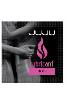 Возбуждающий лубрикант JUJU HOT+ - 3 мл.