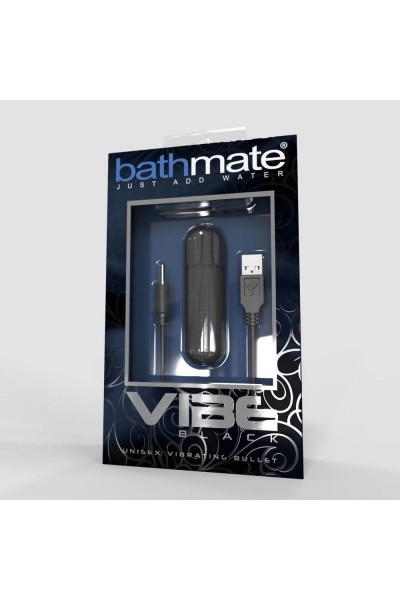 Чёрная перезаряжаемая вибропуля Bathmate Vibrating Bullet Vibe Black