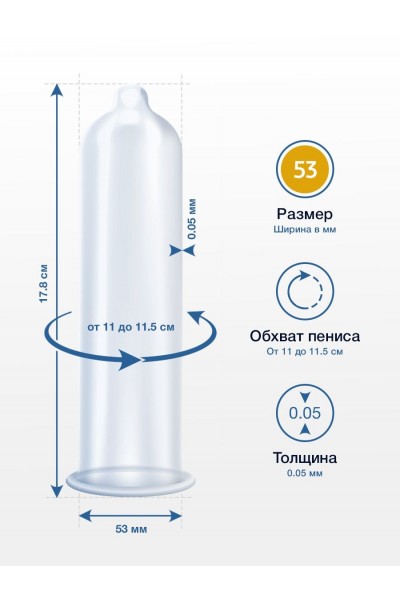 Презервативы MY.SIZE размер 53 - 36 шт.