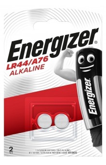 Батарейки Energizer Alkaline типа LR44/A76 - 2 шт.