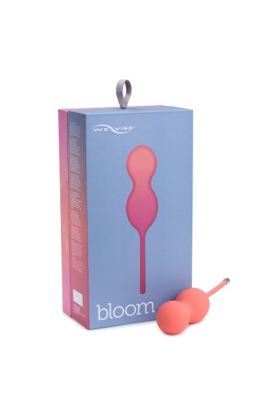 Коралловые вагинальные шарики с вибрацией Bloom