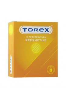 Текстурированные презервативы Torex  Ребристые  - 3 шт.