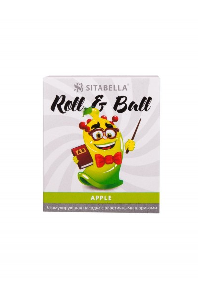 Стимулирующий презерватив-насадка Roll   Ball Apple