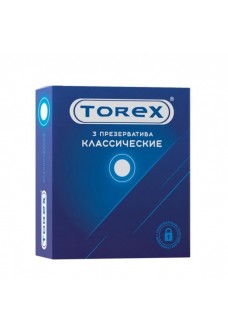 Гладкие презервативы Torex  Классические  - 3 шт.