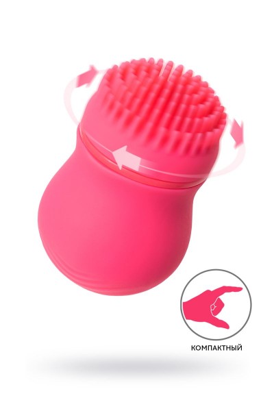 Розовый стимулятор клитора PPP CURU-CURU BRUSH ROTER