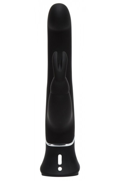 Черный вибратор-кролик G-Spot Stroking Vibrator - 24,2 см.