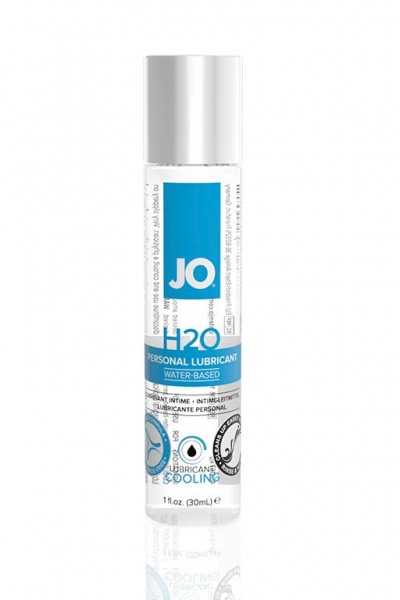 Охлаждающий лубрикант на водной основе JO Personal Lubricant H2O COOLING - 30 мл.