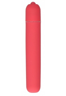 Розовая вибропуля Bullet Vibrator Extra Long - 10,5 см.