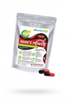 Капсулы для мужчин Man s Power+Lcamitin с гранулированным семенем - 2 капсулы (0,35 гр.)