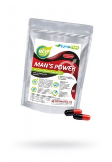 Капсулы для мужчин Man s Power+Lcamitin с гранулированным семенем - 2 капсулы (0,35 гр.)