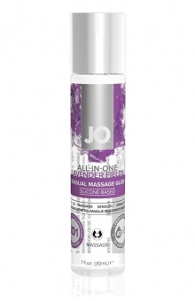 Массажный гель ALL-IN-ONE Massage Oil Lavender с ароматом лаванды - 30 мл.