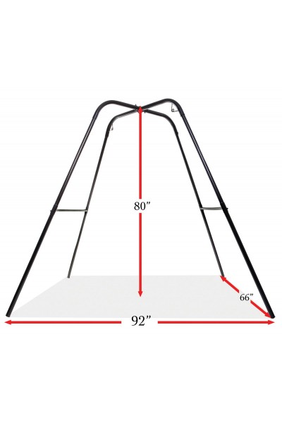 Напольный черный каркас для качелей Swing Stand