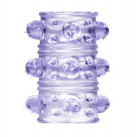 Фиолетовая насадка на пенис Rings Armour