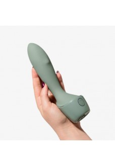 Зеленый стимулятор точки G Onda G-Spot Massager - 19,5 см.