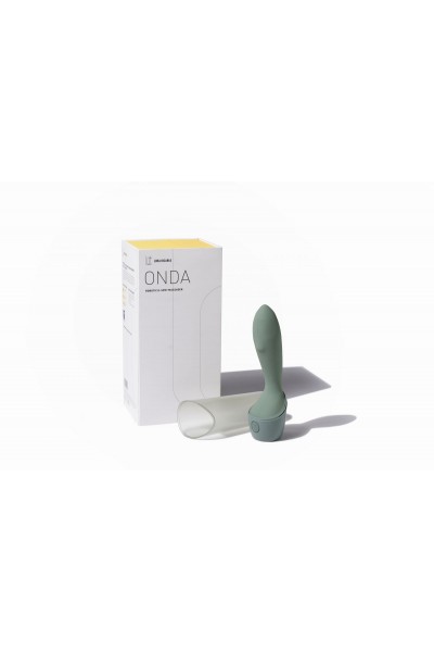 Зеленый стимулятор точки G Onda G-Spot Massager - 19,5 см.