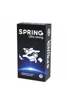 Ультрапрочные презервативы SPRING ULTRA STRONG - 12 шт.